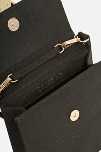 Impala Soft Black - Sambar Vegan Leather Handbag