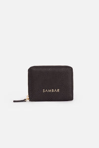 The Mini Wallet - Soft Black - SambarWallet